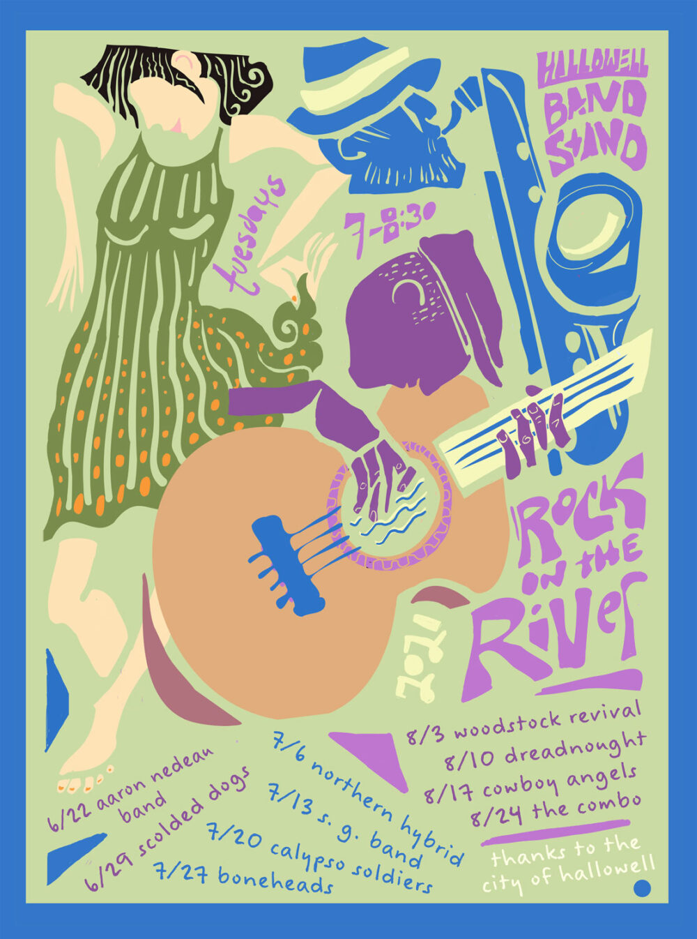 Rock on the River 2021 Poster