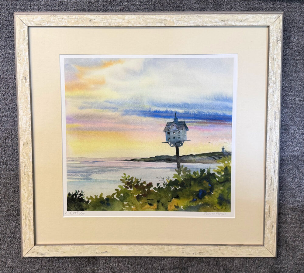 Dawn at Popham (framed)