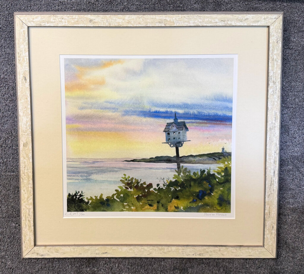 Dawn at Popham (framed)
