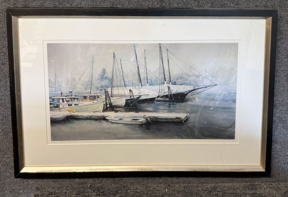 Winter Harbor, Camden, Maine (framed)