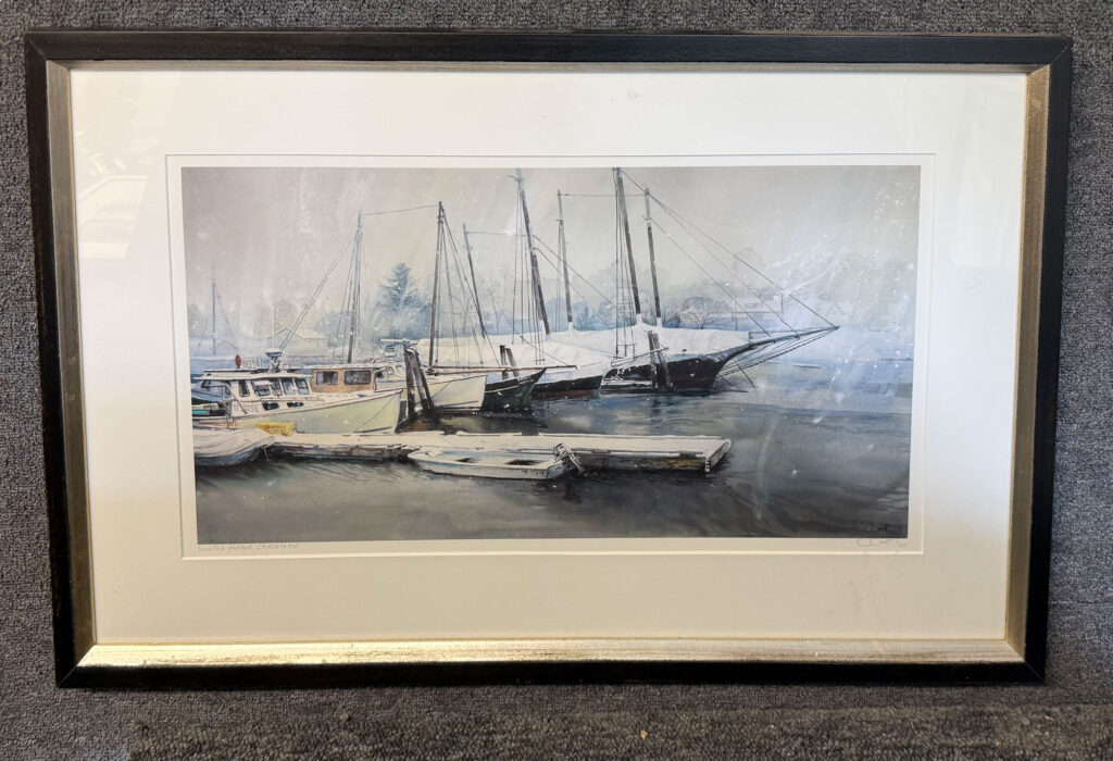 Winter Harbor, Camden, Maine (framed)