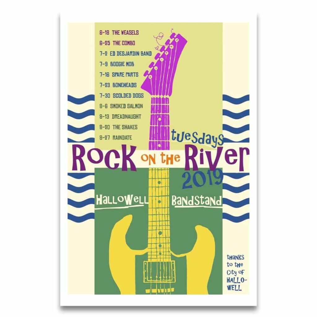 Rock on the River Poster 2019