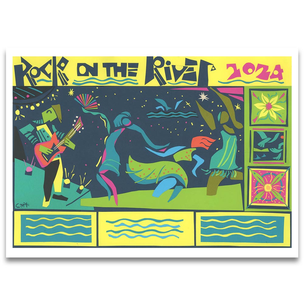 Rock on the River 2024 Poster