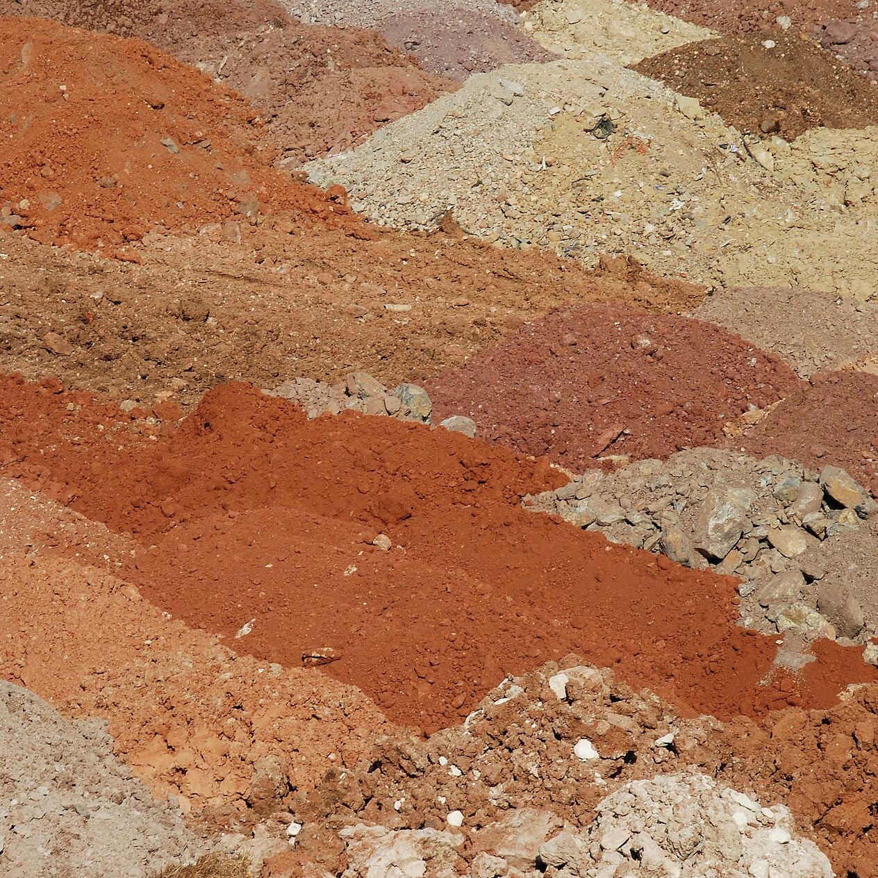 Colored dirt and other things
